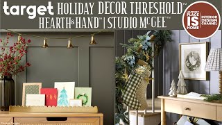 Target Holiday Decor Hearth amp Hand  Studio McGee New 2024 [upl. by Elyak]