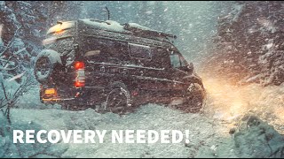 Surviving my 2nd Winter of Extreme Van Life Cozy Camping Freezing Temperatures amp Snow Storm [upl. by Nereus]