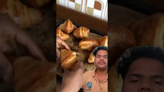 croissant pasteries baking pastrystout pastry bread recipe frenchcroissant patisserie food [upl. by Yran]