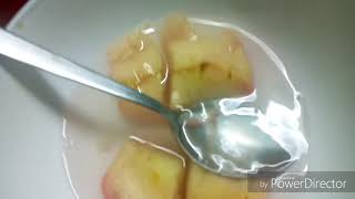 Stewed appleHealthy food [upl. by Osric]