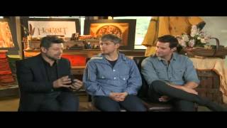 Hobbit Cast Interviews 07 [upl. by Linad]