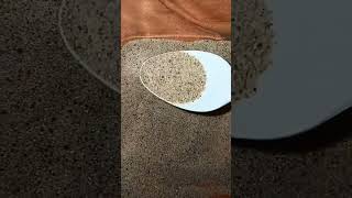 Sand Eating From A Glass Bowl pt1 pica sand sandeating asmrsounds [upl. by Adim]