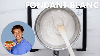 COMMENT FAIRE DU FONDANT BLANC PÃ‚TISSIER  CAP pÃ¢tisserie [upl. by Ahsitniuq877]