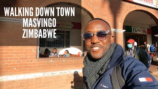 Zimbabwe  Walking Downtown Masvingo [upl. by Teillo]