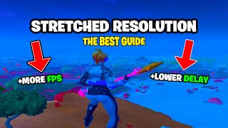 How To Get A STRETCHED RESOLUTION In Fortnite Season 4 [upl. by Diley]