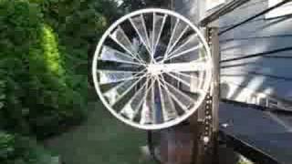 Bicycle Wheel Windmill [upl. by Winifield]