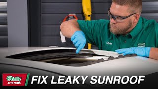 How To Repair a Leaky Sunroof [upl. by Karola455]