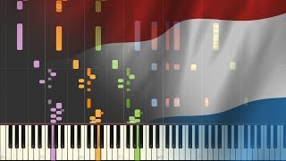 The National Anthem Of Luxembourg SYNTHESIA [upl. by Ohploda]