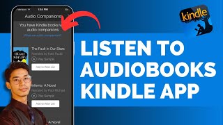 How To Listen To Books On Amazon Kindle App 2024 [upl. by Tarttan24]