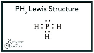 PH3 Lewis Structure Phosphine [upl. by Fredek]