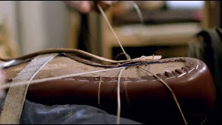 How Bespoke Italian Leather Shoes Are Made [upl. by Atiroc672]