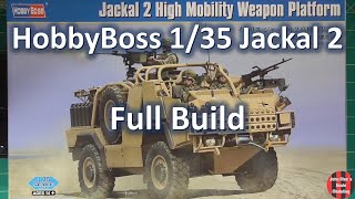 HobbyBoss 135 Jackal 2  Full Build [upl. by Ramo]