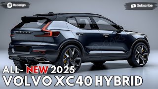 All New 2025 Volvo XC40 Unveiled  A New Dynamic Innovation [upl. by Aihsenet175]