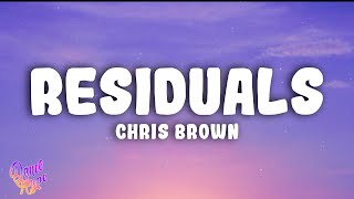 Chris Brown  Residuals [upl. by Pry]