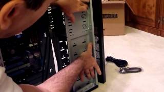 PC 12 Installing the DVD Drive into the Case [upl. by Alleuol543]