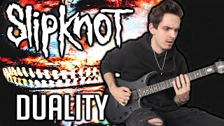 Slipknot  Duality  GUITAR COVER 2020  Screen Tabs [upl. by Spurgeon378]