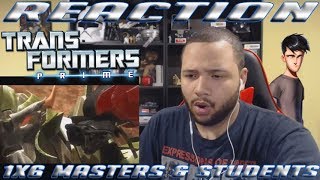 Transformers Prime Season 1 Episode 6  Masters amp Students  REACTION [upl. by Hsaniva]