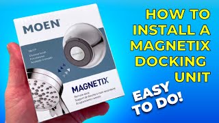 How to install a Magnetix showerhead docking unit [upl. by Ermey]