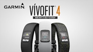 vívofit 4 Activity Tracker with 1 Year Battery Life [upl. by Gilberta]