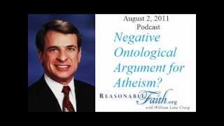 Negative Ontological Argument for Atheism [upl. by Kari]