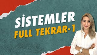 📢 SİSTEMLER FULL TEKRAR 1 sedahocabiyoloji [upl. by Atteram]