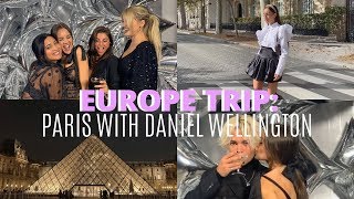 EUROPE TRIP EP 2 PARIS WITH DANIEL WELLINGTON  Emma Rose [upl. by Omik]