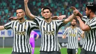 FC 24 Gameplay  Juventus  SS Lazio  Coppa Italia  20232024 [upl. by Cowey]