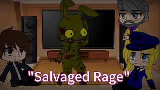 fnaf movie react to quotSalvaged Ragequot [upl. by Anelys]