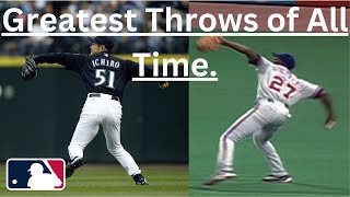 Top 10 Outfield throws in MLB History [upl. by Bouton31]