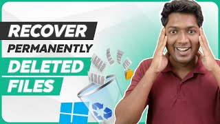 How To Recover Permanently Deleted Files from Windows PC for Free  2024 [upl. by Nosredna]