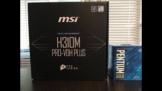 MSI H310M PROVDH PLUS обзор [upl. by Anahpets]