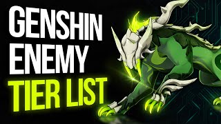 Genshin Enemy Tier List What is the Worst Enemy [upl. by Enilamme603]