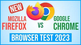 Mozilla Firefox vs Google Chrome Browser Test 2023  Ram Usage Speed Test Benchmark [upl. by Anitahs]