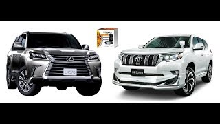 TOYOTA LC PRADO 2018г и LEXUS LX570 2018г автосигнализация Pandect X3150 в гХабаровск [upl. by Sundin]