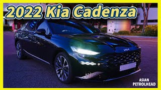 The 2022 Kia Cadenza Review – Night Drive POV Kia K8 Review [upl. by Bolling]