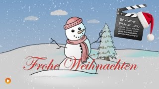 Animierter Weihnachtsgruß Schneemann [upl. by Fleischer]