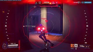 Dynamic Clicking Aim Highlights 2  Overwatch 2 [upl. by Wallas]