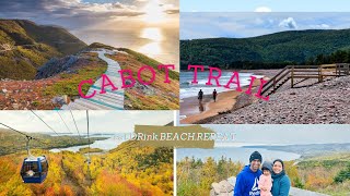 Cabot Trail  Ingonish beach cape smokey Atlantic gondola fall trip to Cape Breton skyline [upl. by Aelrac119]