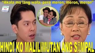 Carlo Aquino hindi raw malilimutan ang sampal ni Vilma Santos [upl. by Darrey74]