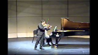 Kevin Lin  Menuhin Competition 2014  Senior 1st Round [upl. by Sikras952]