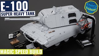 E100 Super Heavy Tank  Limited Edition  COBI 2571 Speed Build Review [upl. by Epilif830]