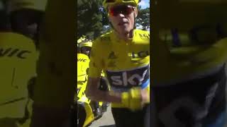 Crash forces Chris Froome to abandon his bike during the Tour De France 😭 shorts  Eurosport [upl. by Clough862]