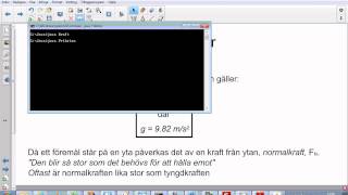 Fysik 1  Egenomgång  Kapitel 4 Ergo  Sammanfattning [upl. by Mich]