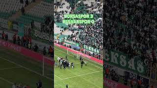 Timsah galibiyeti kutladı Bursaspor 30 Bulvarspor [upl. by Droc]