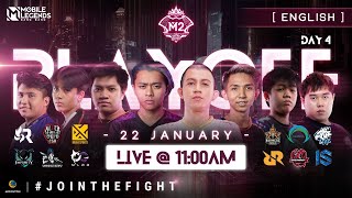 ENGLISH M2 Playoff Day 1  MLBB World Championship 2020  Singapore [upl. by Truda614]