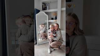 Matching outfits yes or no Mum and son beige tonal outfits mumandson getreadywithus fyp [upl. by Zacherie]