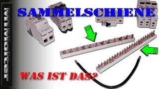 Sammelschiene  3 Phasenschiene 10mm² für FI und LS  was ist das Von M1Molter [upl. by Ahsaetan]