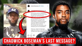 Chadwick Boseman Passing The DISTURBING Truth [upl. by Sorgalim800]