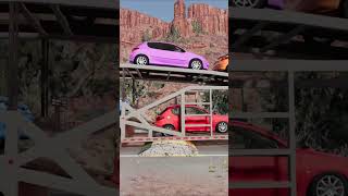 Truck vs Speedbumps shorts beamng beamngdrive beamngcrashes trucksvs [upl. by Craw]