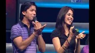 616 HQ Genelia and Shahid in Star Music ka maha muqqabla by svr studios [upl. by Reyam643]